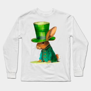 St Patricks Bunny Long Sleeve T-Shirt